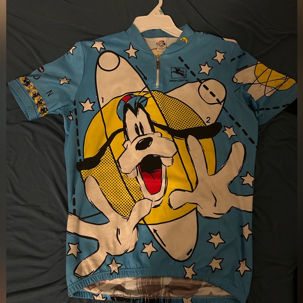 Vintage Giordana Disney Cycling Jersey XL